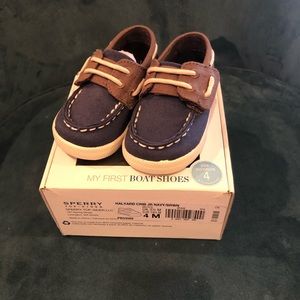 Blue/brown Sperry